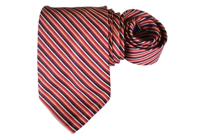 BREUER MEN'S TIE RED/STRIPED WIDTH: 3.50" LENGTH: 63" - Image 1 of 3