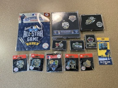2016 MLB ASG San Diego Padres (set of 12) Lapel Pins New - Image 1 of 4