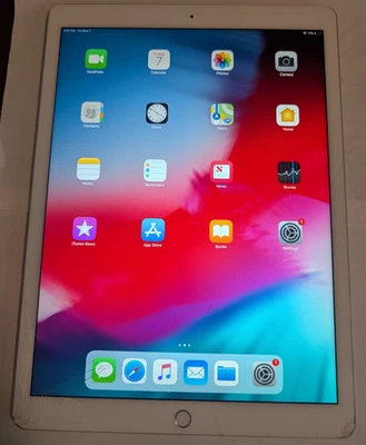 Apple iPad Pro 12.9" (1st Gen) 256GB (WiFi) White / Silver- Great Price! - Image 1 of 4