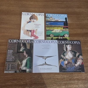 LOT 5 Cornucopia Magazine Turkish Arts & Culture Issues 53 55 56 57 59 Like New - Picture 1 of 9