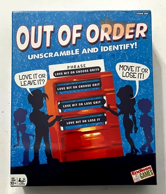 Juego de mesa de estrategia Unscramble Unscramble de Endless Games 2017 SELLADO Foto 1 de 3