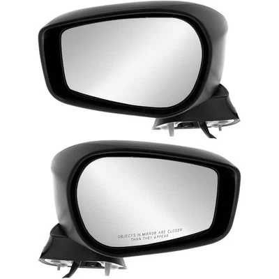 Juego de espejos eléctricos para Scion FR-S 2013-2016 izquierda derecha térmica texturizada negra Foto 1 de 4