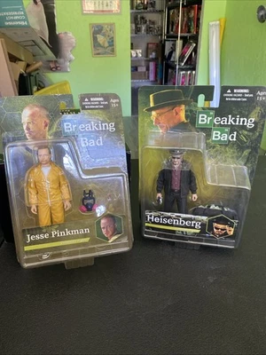 BREAKING BAD 6" 2 FIGURAS WALTER WHITE EISENBERG & JESSE PINKMAN MEZCO  Foto 1 de 4