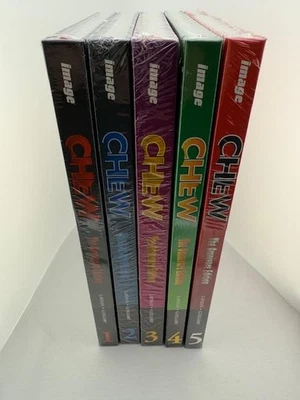 Chew Omnivore Edition Hardcover Complete Set Vol 1-5 Sealed SRP $175 - Image 1 of 4