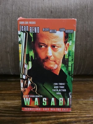 Wasabi (VHS, 2003, English Dubbed) Jean Reno Cult SCREENER - Image 1 of 4