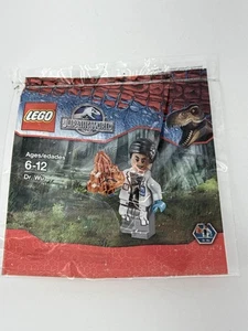 LEGO Jurassic World Dr. Wu Minifigure Polybag 122112 Sealed - Picture 1 of 2
