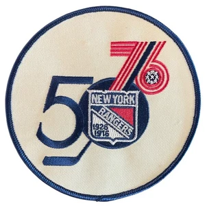 Parche 50 aniversario de los New York Rangers 1976 - Imagen 1 de 3