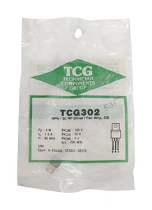 Vintage TCG 3 Prong Transistor Part TCG302 - Picture 1 of 1