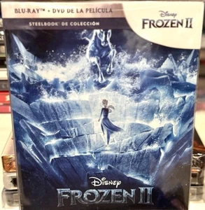 Disney's FROZEN 2 - Rare OUT OF PRINT STEELBOOK w/Protector REGION FREE IMPORT - Picture 1 of 7