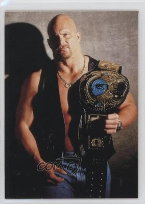 1998 Comic Images WWF Superstarz Stone Cold Steve Austin #6 HOF - Image 1 of 2
