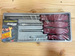 Snap-on Japan Happpy Anniversary SDD4CBJXX screwdriver set 4pc Hard Handle - Picture 1 of 8