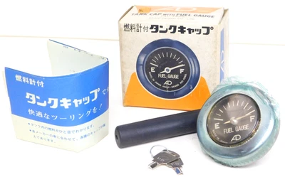 Tanque de combustible de bloqueo Asahi Denso medidor de tapa de gasolina NOS H-4 Honda S90 Yamaha CT1 AT1 DT1 Foto 1 de 4