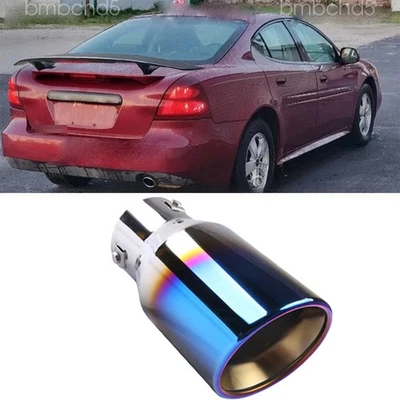 Car Exhaust Pipe Rear Tip Tail Throat Muffler Stainless For Pontiac Grand Prix - Image 1 of 4