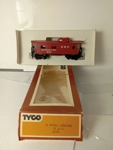 Vintage Tyco Ho Scale 8 Wheel Caboose 5" Length #327D - Picture 1 of 3