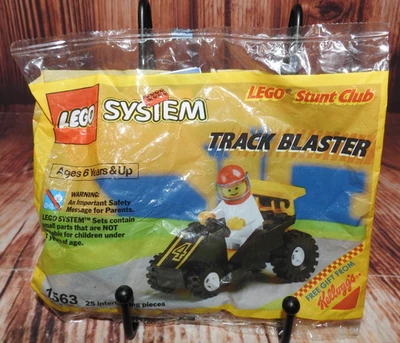 LEGO Town: Track Blaster 1563 System Stunt Club new sealed polybag KELLOGS - Image 1 of 4