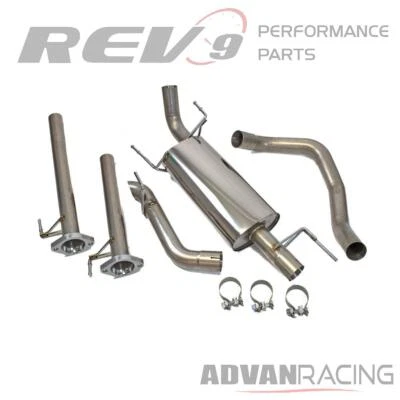 Kit de escape trasero gato acero inoxidable Rev9 FlowMAXX para LEXUS GX460 10-22 Foto 1 de 4