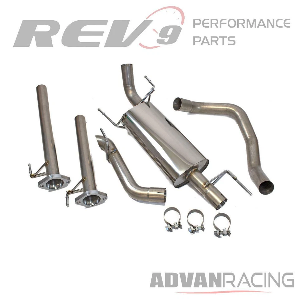 Kit de escape trasero gato acero inoxidable Rev9 FlowMAXX para LEXUS GX460 10-22 Foto 1 de 4