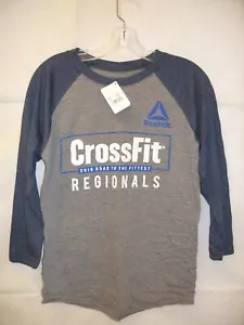 REEBOK Unisex 2018 Crossfit Regionals "Road to the Fittest" Long Sleeve T-Shirt - Picture 1 of 8