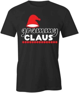 GRAMMY CLAUS TShirt Tee Short-Sleeved Cotton CHRISTMAS CLOTHING S1BSA633 - Picture 1 of 3