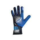 Karting Gloves OMP KS-4 MY18 Suede Palm Blue (Gloves- 4)