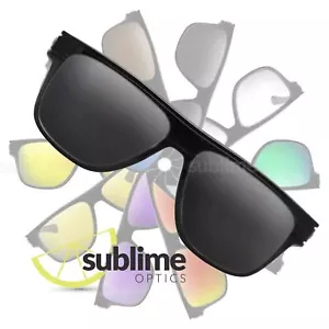 Black (Dark Grey) NON POLARIZED Replacement Lenses For Oakley Breadbox OO9199 - Photo 1 sur 5