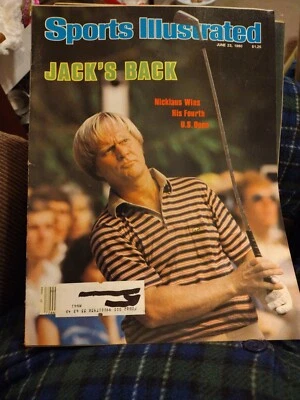 Sports Illustrated June 23, 1980 Jack's Back - Jack Nicklaus - Image 1 of 2