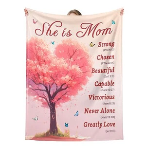 Gifts for Mom from Daughter Mother‘s Day Throw for Mommy Easter Birthday Gift... - Picture 1 of 7