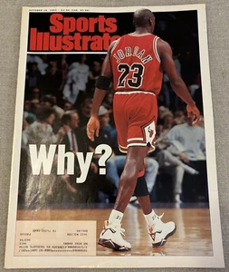 Sports Illustrated 18 ottobre 1993 Michael Jordan "PERCHÉ?" Chicago Bulls - Foto 1 di 3