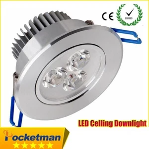 Downlight empotrado Foco LED Lámpara de techo 3w/4w/5w Iluminación para el hogar AC85-265V  - Imagen 1 de 6