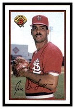 1989 Bowman #431 JOSE DELEON St. Louis Cardinals ~D5M