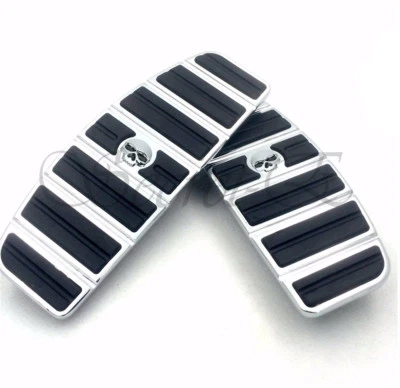 Skull Rider Footboard Insert Kit- Traditional D For 87-15 TOURING/ 86-15 SOFTAIL - Image 1 of 4