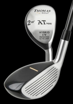 Hybrid Golf Club #2 (18 Degree) w/ Patented Shot Accuracy Technology - by THOMAS - Image 1 of 3