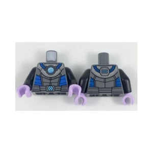 LEGO - Minifig, Torso Armor w/ Med Azure Round Crystal & Blue Tubes (Mr Freeze) - Picture 1 of 1