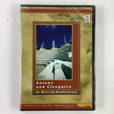 Antony and Cleopatra by William Shakespeare (2005, Compact Disc, Abridged... - Image 1 of 2