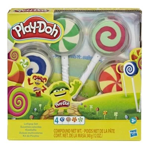 Play-Doh Lollipop 4-Pack of Pretend Play Candy Molds Filled with 3 Ounces of... - Picture 1 of 3