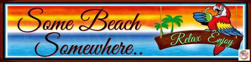 MINI LETRERO DE CALLE DE METAL TIKI BAR 3"X12" PISCINA BAÑERA DE HIDROMASAJE MARGARITAVILLE DECORACIÓN DE PLAYA Foto 1 de 1