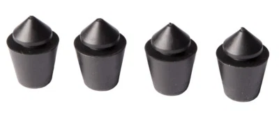 Juego de parachoques de goma para puertas OER de 4 piezas para camionetas Chevy y GMC 1964-1991 Foto 1 de 3