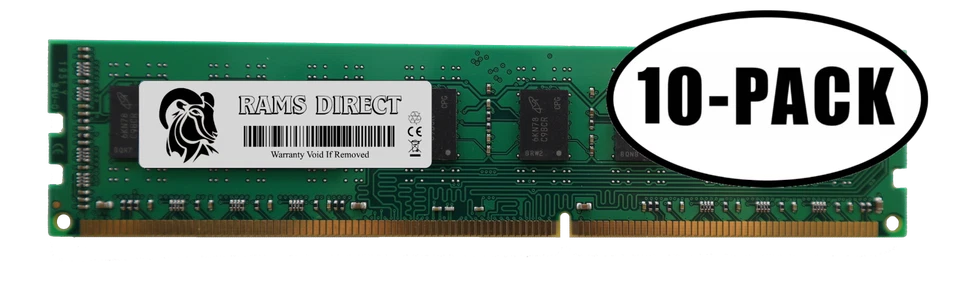RAMS_DIRECT LOT 10 | 8GB DDR3 1066 MHz Desktop PC3-8500 Non ECC DIMM Memory RAM - Image 1 of 4