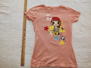 Simone Legno Children's Youth shirt size XL 14 16 pink with rock star girl - Picture 1 of 3