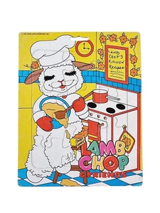LAMB CHOP & FRIENDS Frame Tray Puzzle Vintage 1993 Croner Shari Lewis Jigsaw - Picture 1 of 3