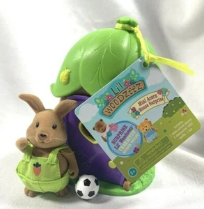 2021 LI'L WOODZEEZ BOBBLEEZ MINI ACORN GREEN HOUSE SURPRISE CHUCK COTTONTAIL - Picture 1 of 8