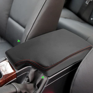 Center Armrest Console Lid Box Protection Cover For BMW 3 Series E90 2005-2012 - Picture 1 of 7