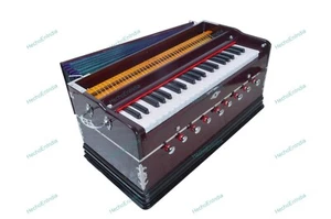 9 Stopper Laying Style 3.5 Octave 42 Keys Multi Bellow Harmonium With bag - Bild 1 von 19