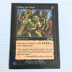 Culling the Weak - MTG Card - Exodus (EXO) #55 - Picture 1 of 3