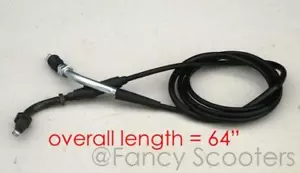 TAOTAO,ROKETA,SUNNY,SUNL,PEACE SCOOTER THROTTLE CABLE 50CC 125CC 150CC 250CC - Picture 1 of 1