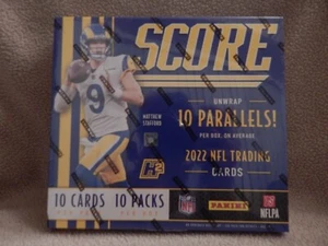 2022 Panini Score NFL Football H2 Hobby Box - Factory Sealed - Picture 1 of 6