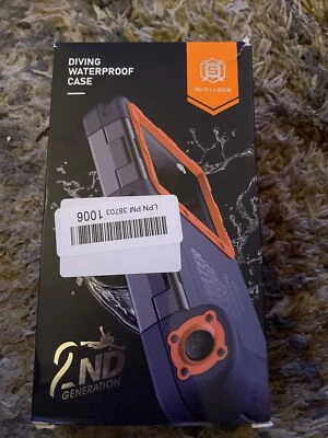 Capa telefone mergulho Shellbox iPhone Samsung, capa de fotografia subaquática - Imagem 1 de 2