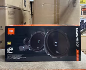 JBL 2WAY 5.25 INCH 13cm CAR DOOR COMPONENT SPEAKERS + TWEETERS STADIUM 52CF NEW - Picture 1 of 7