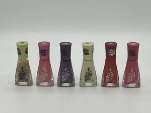 Sally Hansen INSTA-DRI Nail Polish Multi-Colored X6 New - Picture 1 of 2