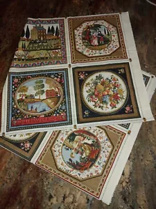 16 Quadrati Concord Tessuti Kessler Concord Artigianato Popolare 46x42" Pezzi - Foto 1 di 12
